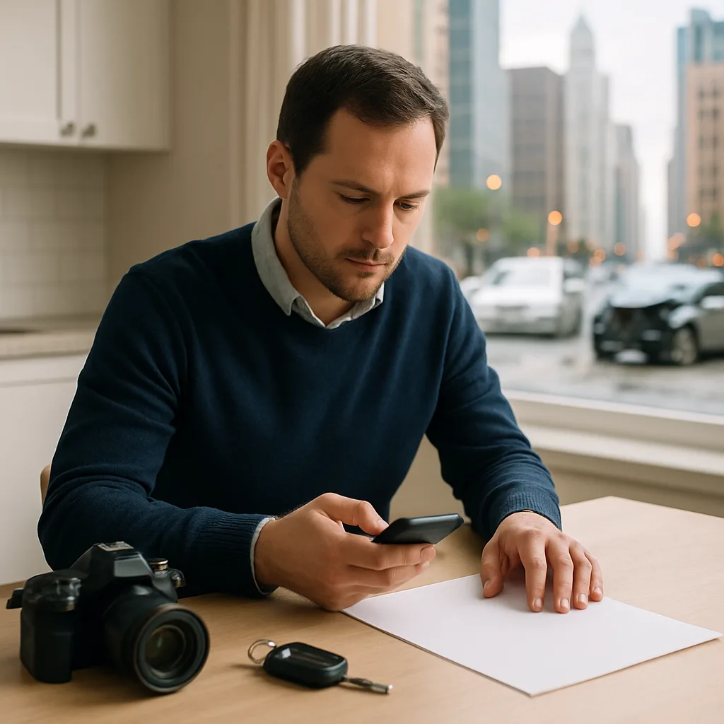 Preserving crash evidence after seeking a Chicago uninsured motorist accident lawyer